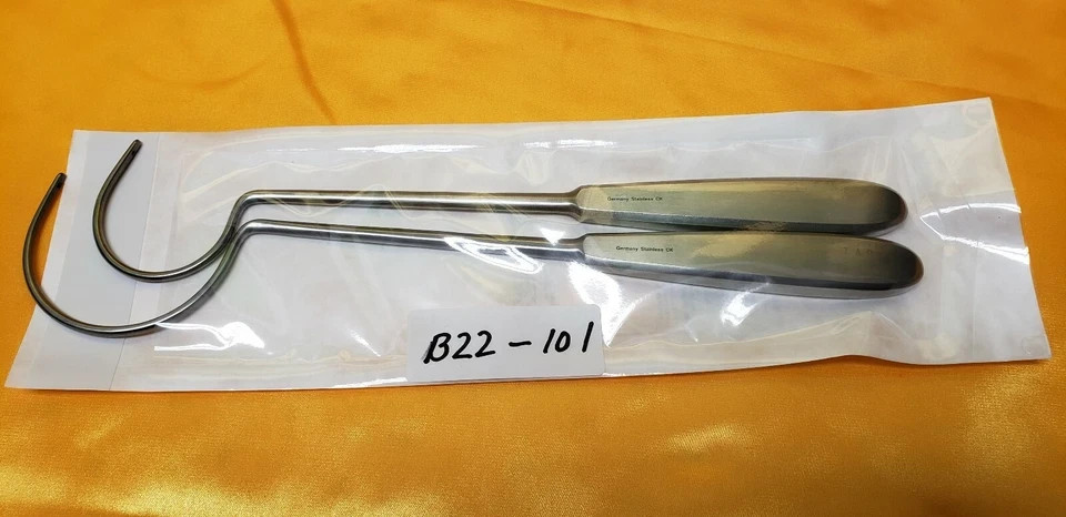 W. Lorenz 28-5002 Surgical Orthopedic Wire Passer REF: 28-5003 Lot of 2