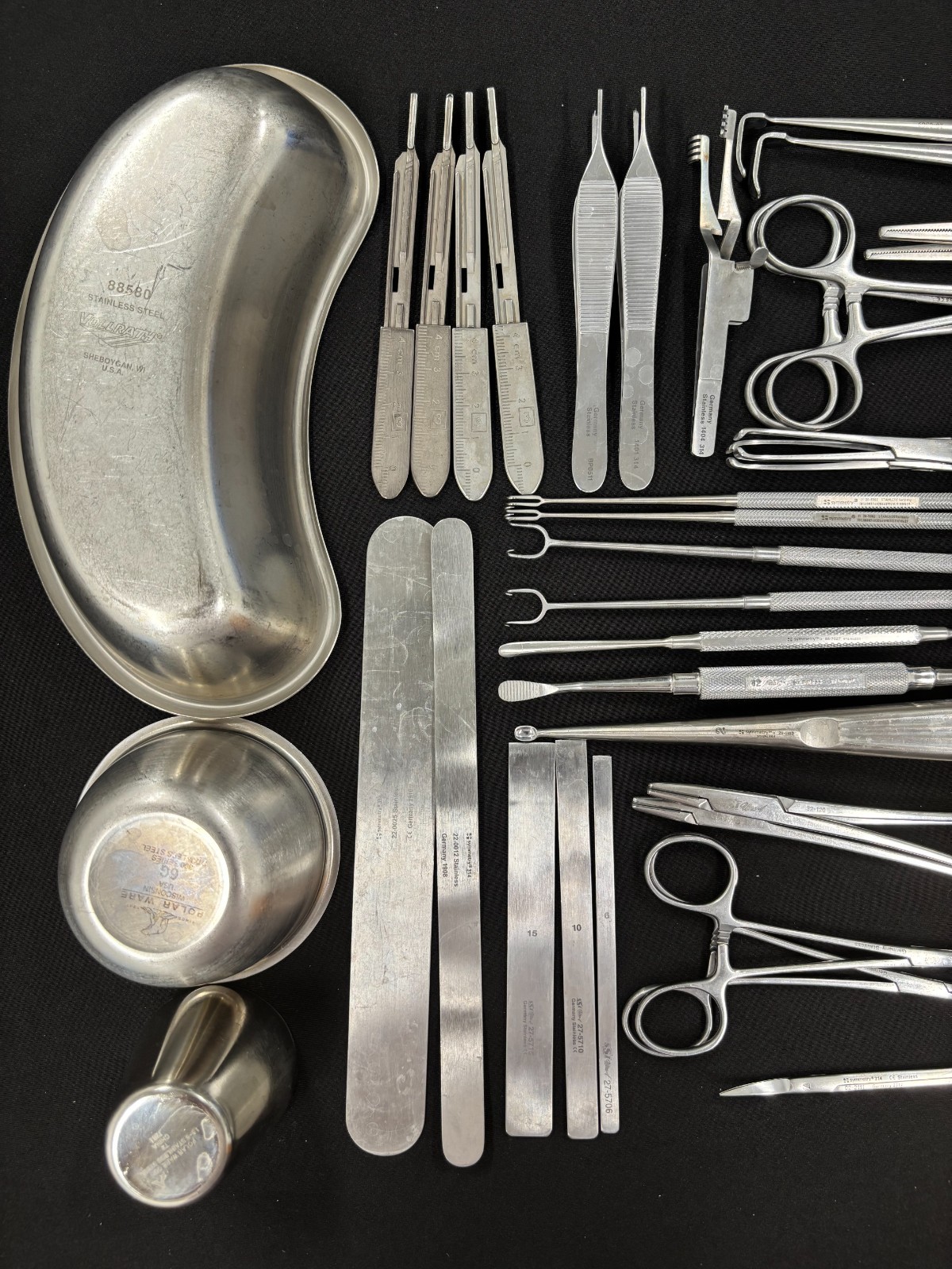 Small Bone Hand & Foot Surgical Tray, 47pc Set, Symmetry/SSI Ultra