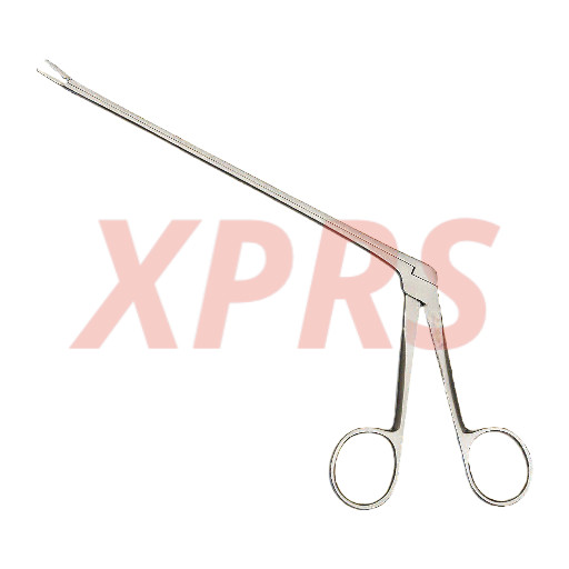 Spurling Pituitary Rongeur, 7″ Shank, Curved-Down, 4×10 mm Cup Jaws, Premium