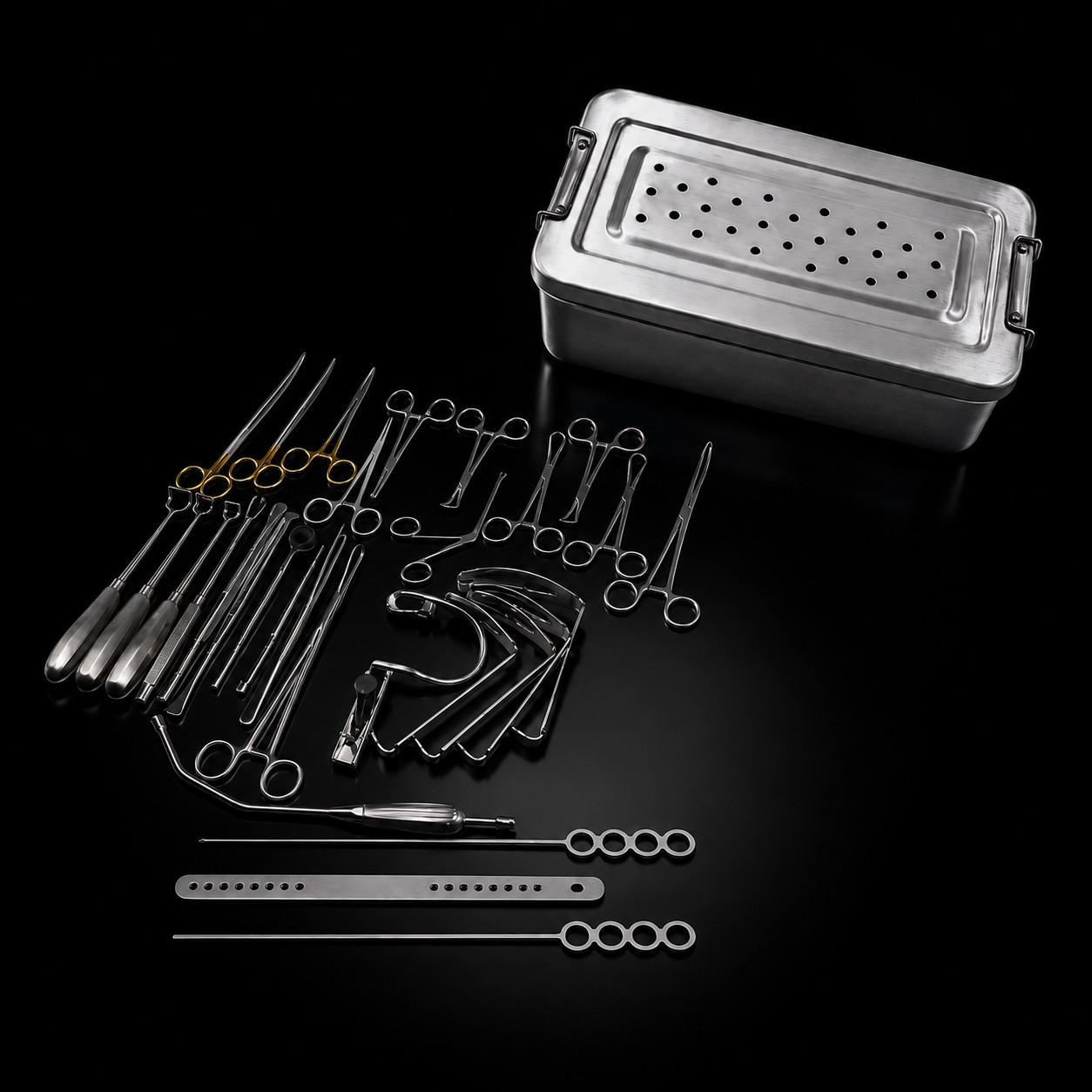 Premium Orthopedic Surgery Instrument Set 25 PCS Surgical Tools with Box