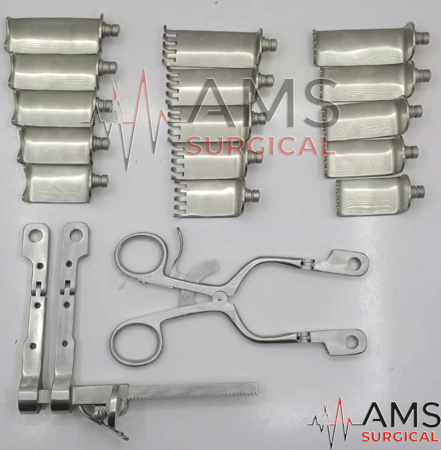 Caspar Neuro Cervical Spine Retractor Set Orthopedic Surgical Instruments