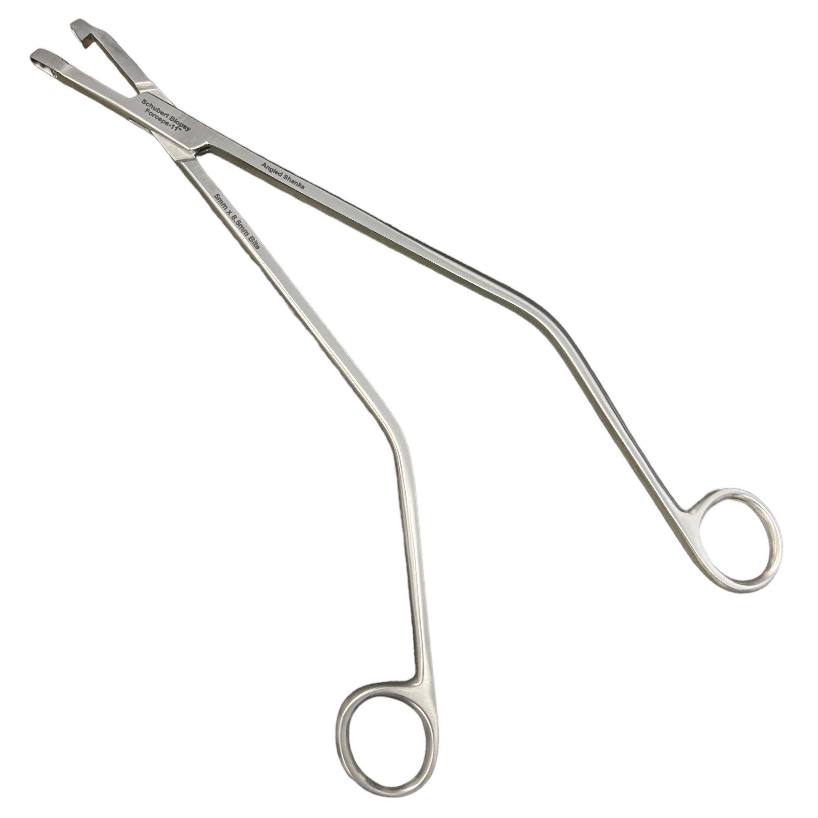 SCHUBERT Biopsy Forceps, 5 mm x 8.5 mm Bite, Angled Shanks, 11.0″
