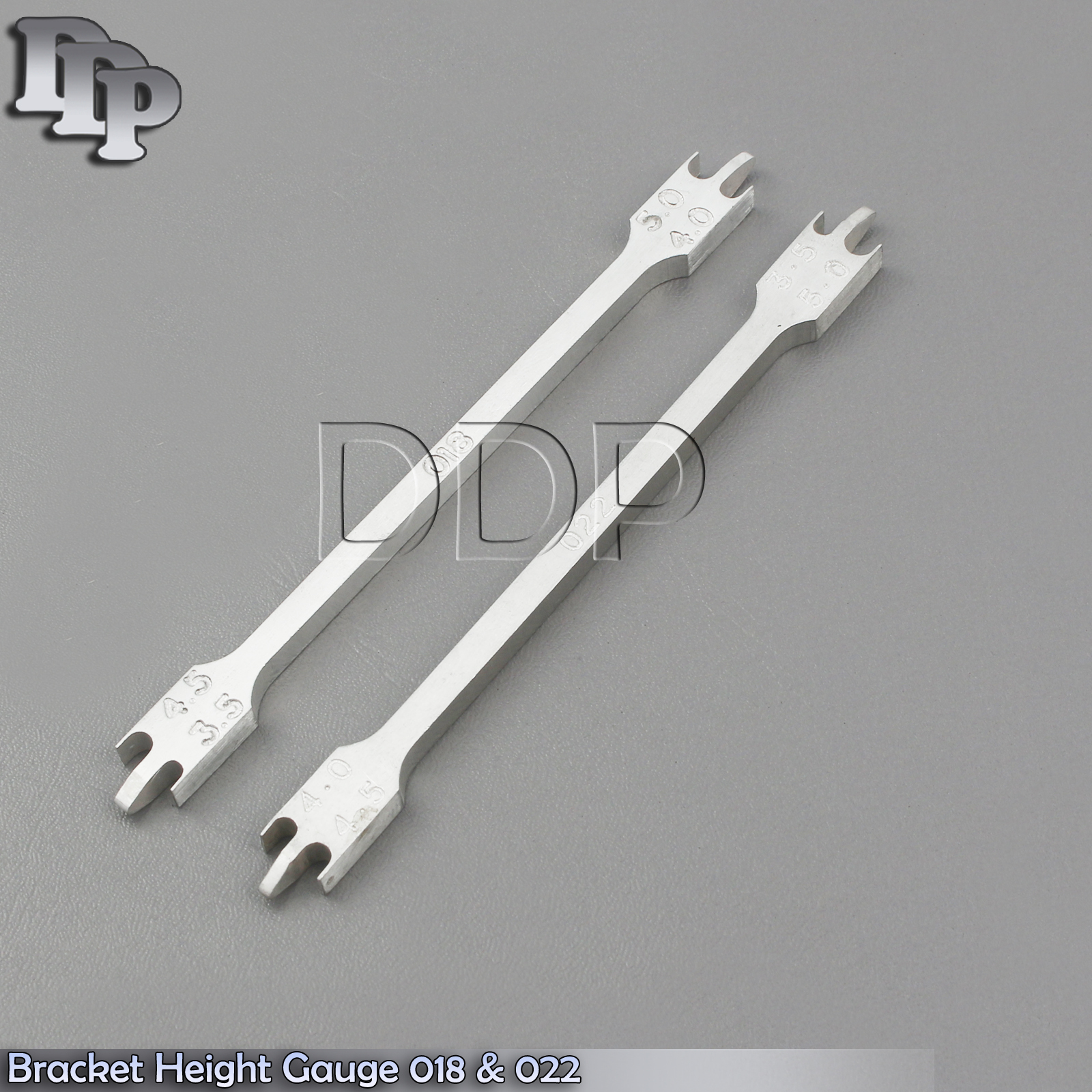 Dental Bracket Height Gauge 018 & 022 Surgical Orthodontic Instruments
