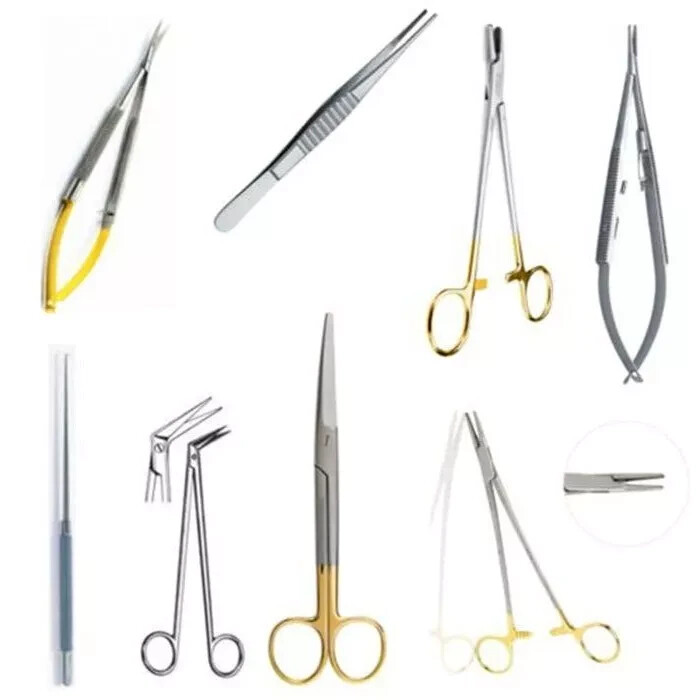 20 pcs vascular instrument set with sterilization box