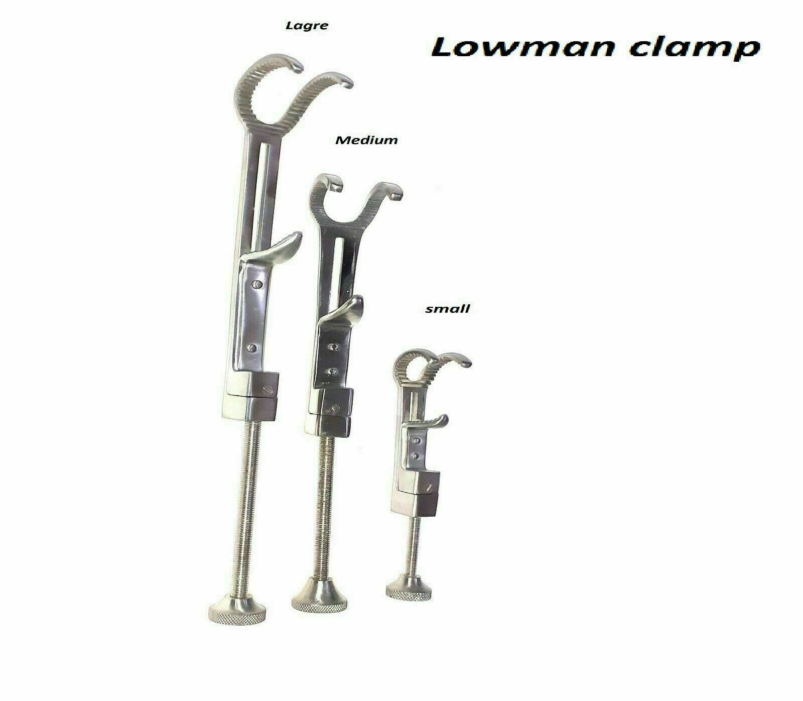Orthopedic lowman bone clamp Double stainless steel surgical instruments