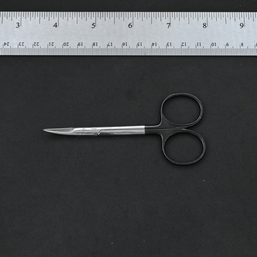 Aesculap BC901R Iris SuperCut Scissors Delicate Curved Sharp/Sharp 4 1/4 in