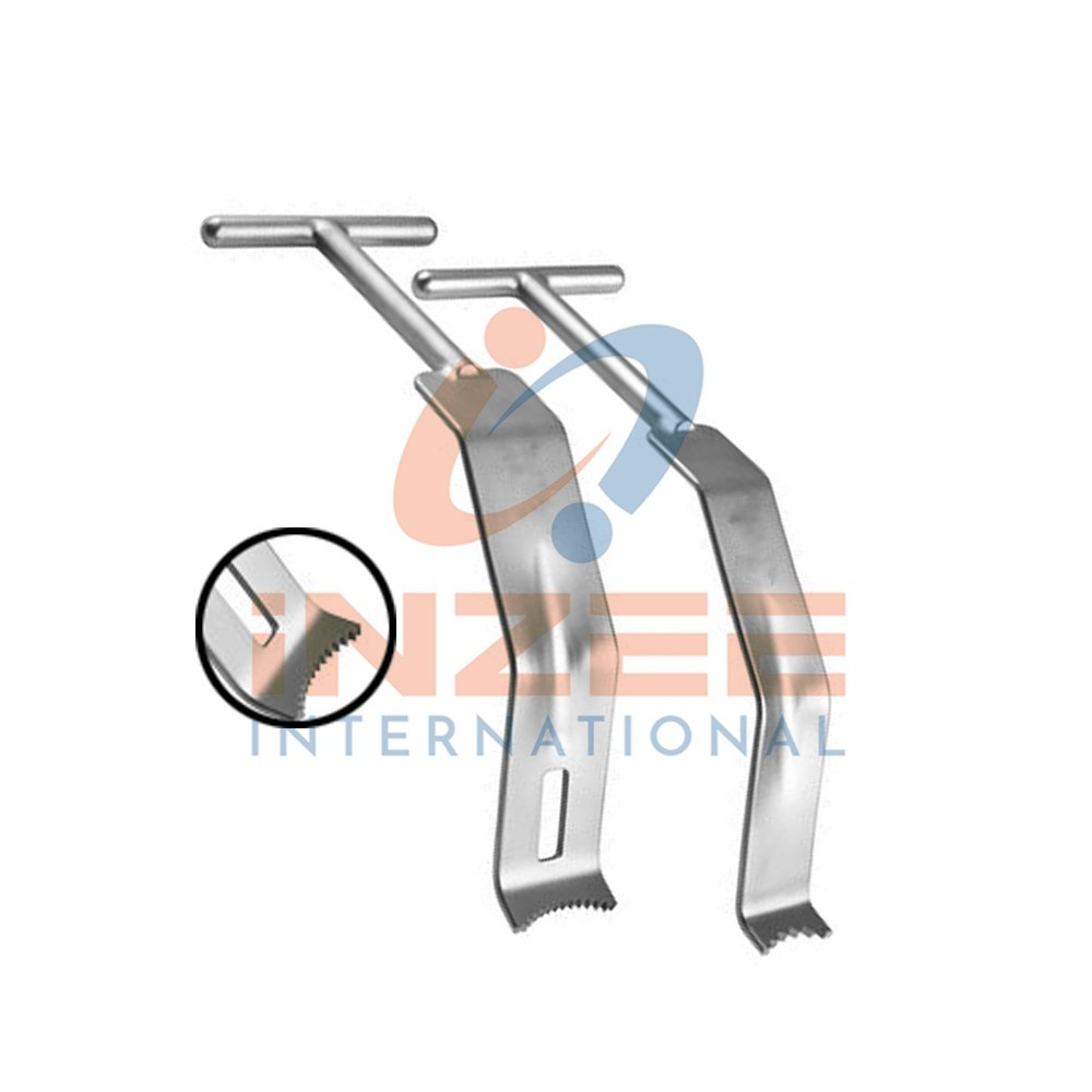 Evans Modified Fukuda-type Retractors Set of 2 pcs Surgical Instruments By Inzee