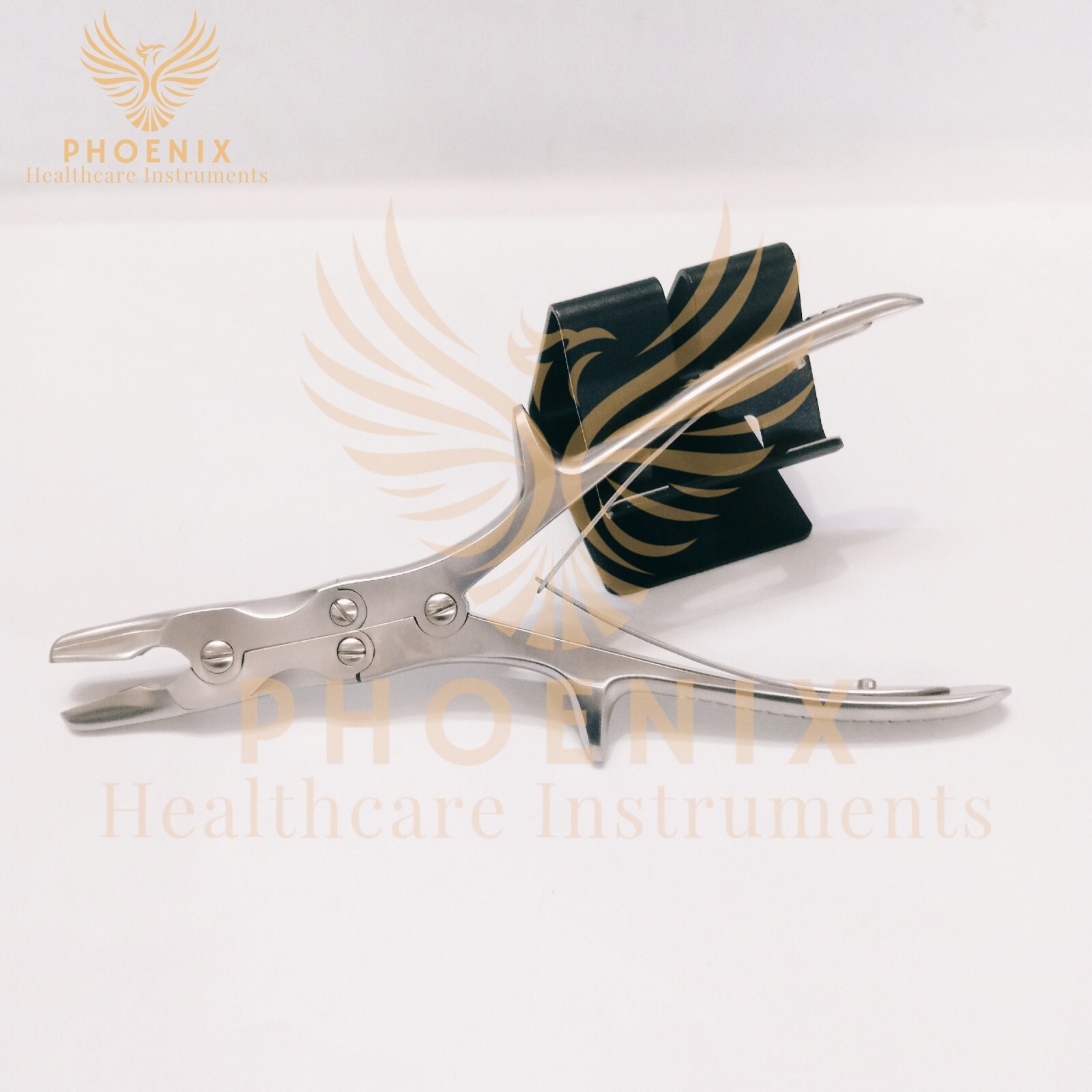 Stille Luer Bone Rongeur 23cm Curved Orthopedic Instruments-PHI-023