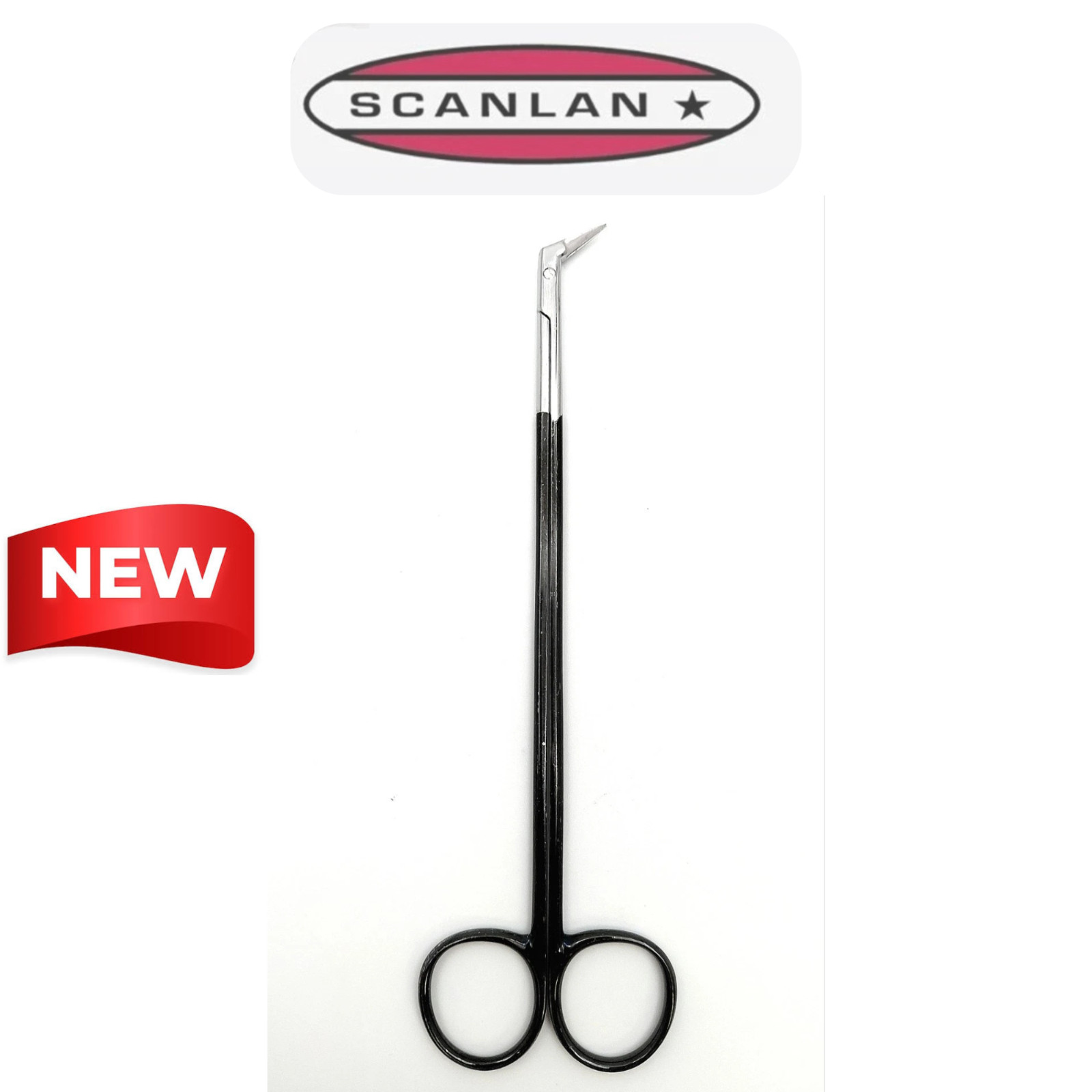 SCANLAN 7007-254SC Surgical Supercut Hegemann Potts-Smith 60° CVD Scissors 7″