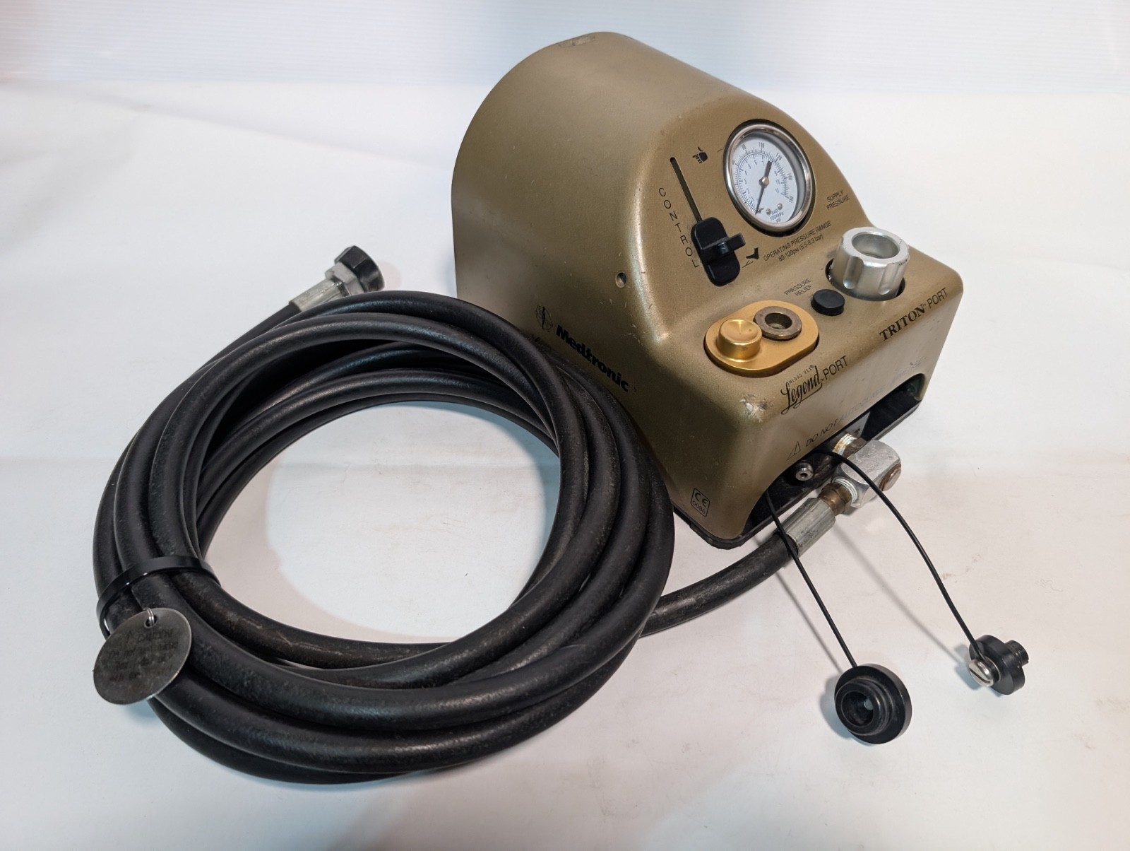 Medtronic Midas Rex Legend-Port Triton-Port Pneumatic Control Footswitch