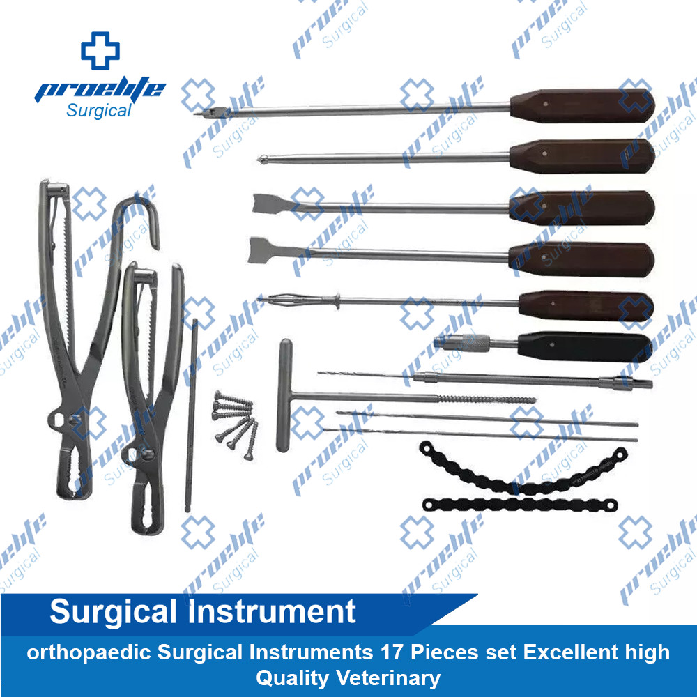 orthopaedic Surgical Instruments 17 Pieces set Excellent high Quality Veterinary