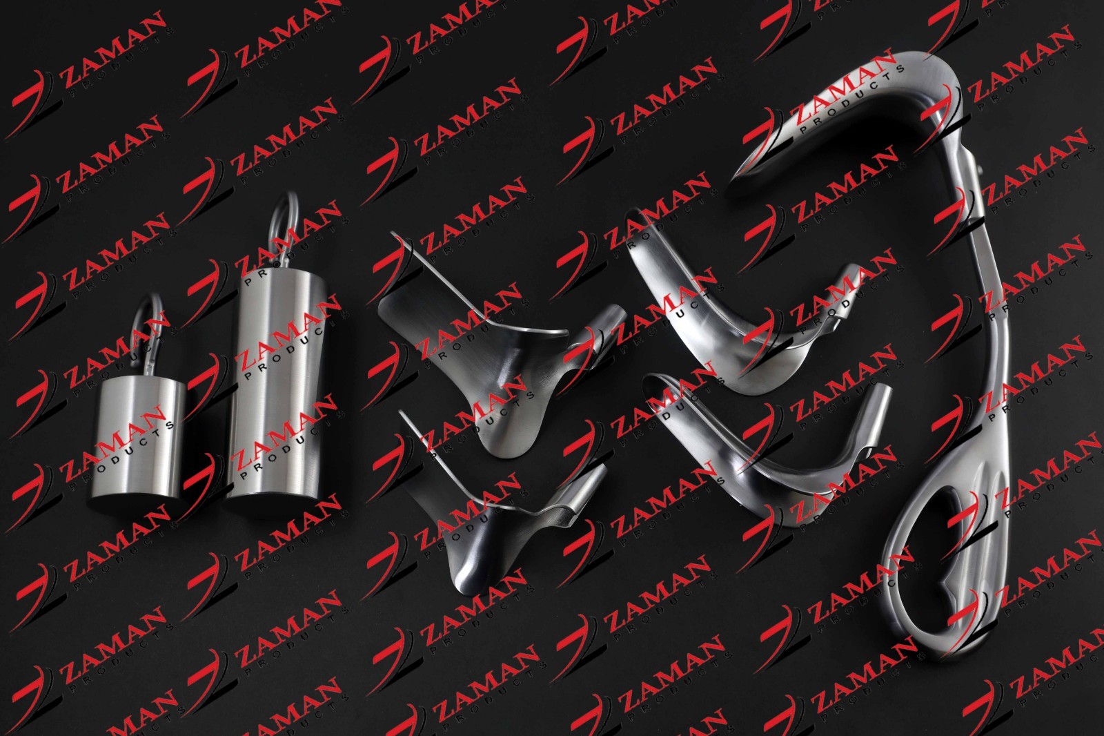 Scherbak vaginal speculum complete 8 PCs Set Surgical Instruments By Zaman Pro