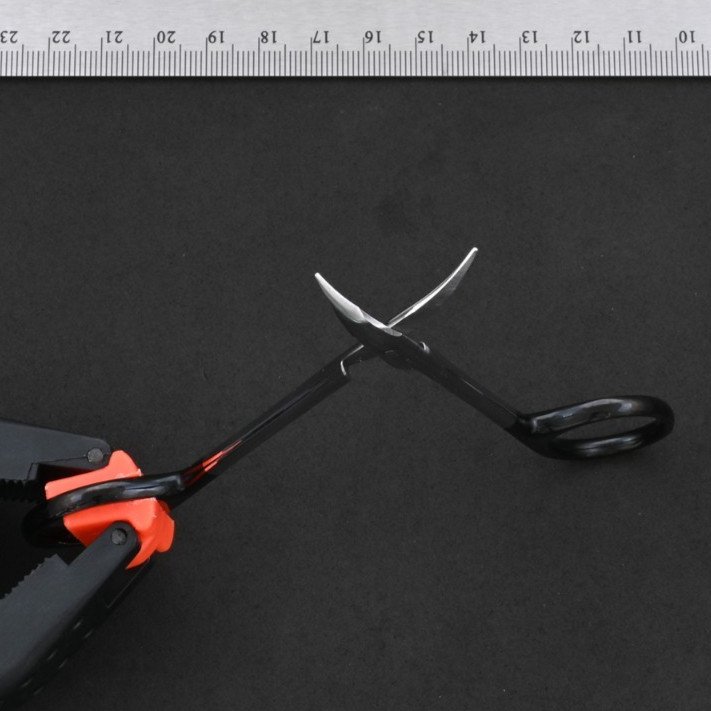 Aesculap BC911R Jameson SuperCut Scissors Delicate Curved B/B 5 1/8 in