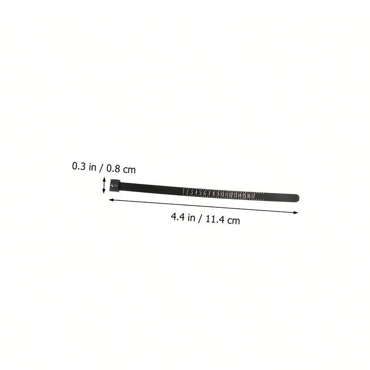 Ring Size Measuring Tool Gauge Finger Sizer Men Women Jewelry Measure Kit