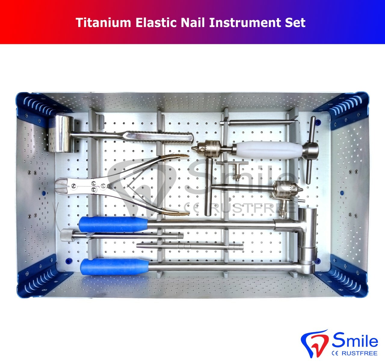 Titanium Elastic Nail Instrument Set – German Orthopaedic Surgical Instruments