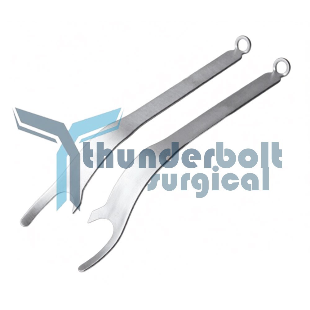 Moran Posterior-Inferior Retractor Set of 2 Pcs Orthopedic Instruments