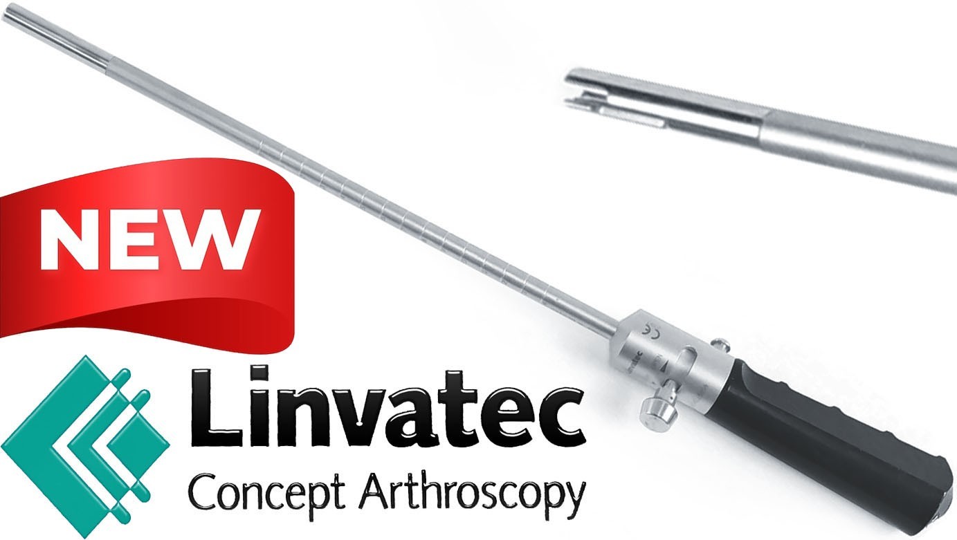 Linvatec 8750 Tendon Harvester 18″ w/Handle, Outer and Inner Shaft Full Set 3in1