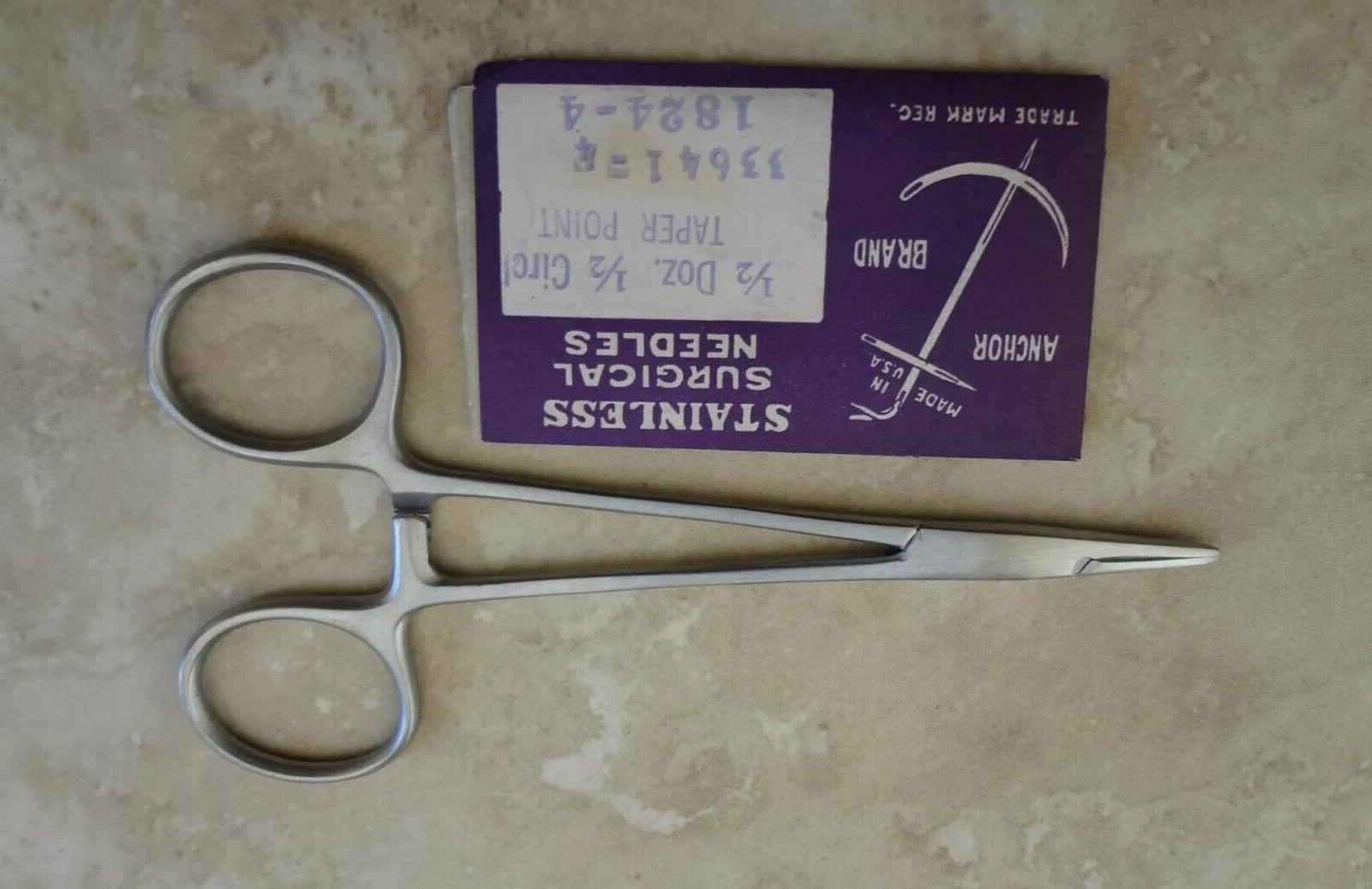 Pack Of 6 Pcs Suture Needle 1/2 Circle# 1 Surgical Instruments