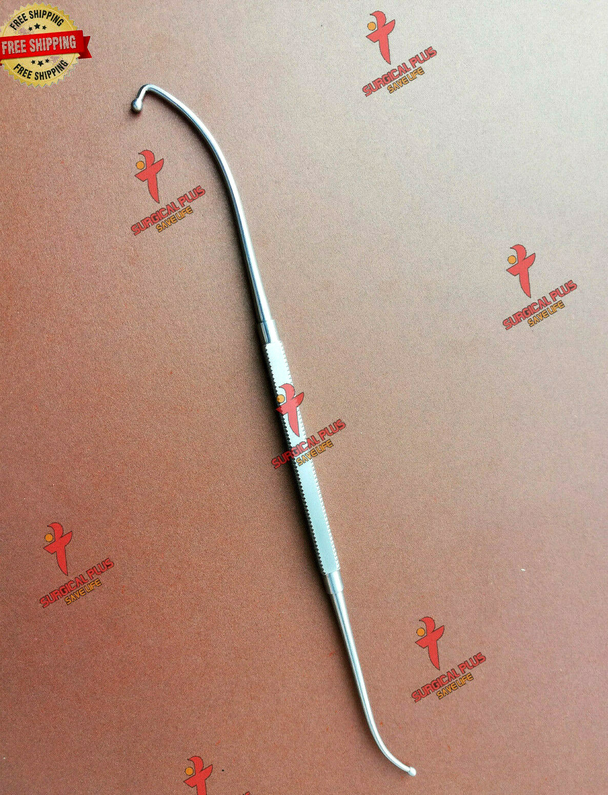 Facial Frontal Sinus Seeker Ball Probe 19.5cm ENT Instruments Endoscopy 2 Pcs