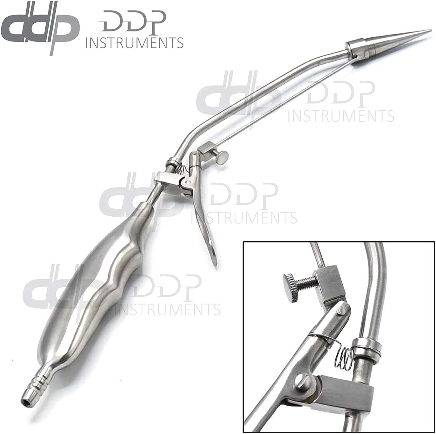 German Stainless Hemorrhoid Suction Ligator Rectal Surgical Instrument STR Angle