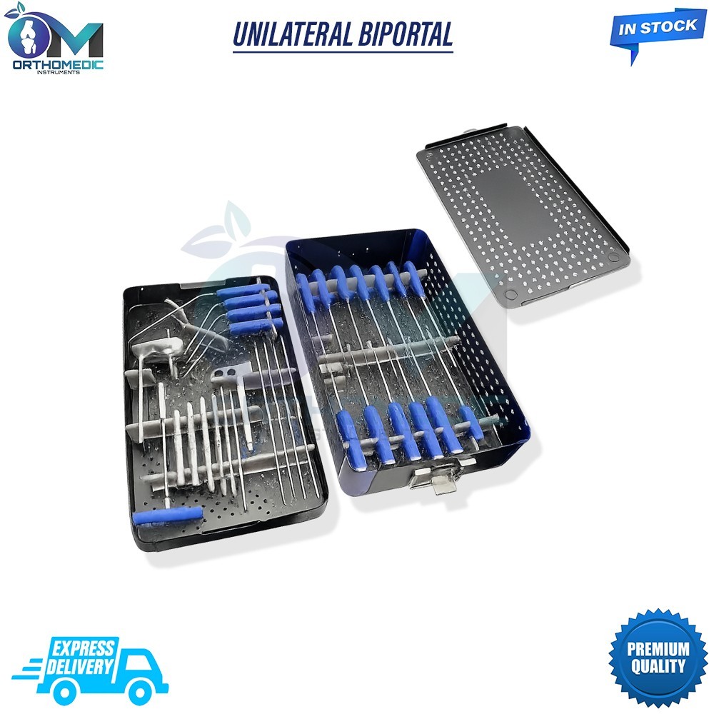 Unilateral Biportal Endoscopic UBE Spine Surgery Set Orthopedic Instrument Set