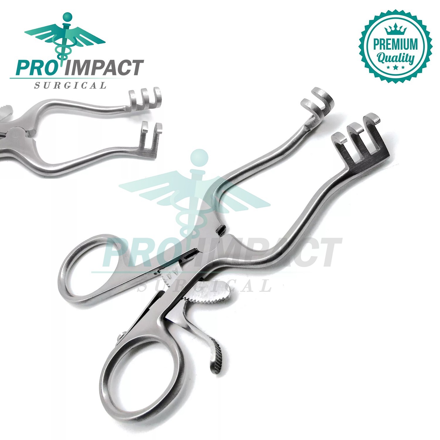 Weitlaner Retractors 4.5″, 5.5″, 6.5″, 7″ Blunt Prongs Surgical 4 Pcs Set