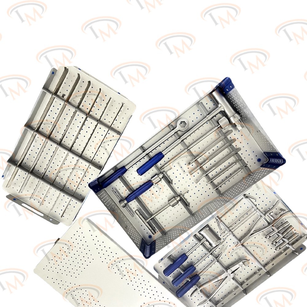 Elastic Nails Instrument Set and Nails (1.5 to 4mm Titanium) Good Quality 51 Pcs