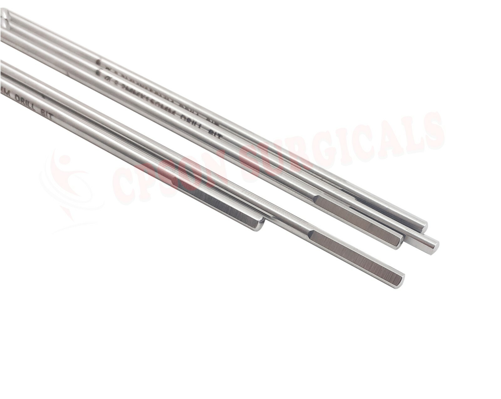 Veterinary 3.2mm Drill Bit Length 150 mm Lot of 5 pcs Surgical Instrument SS