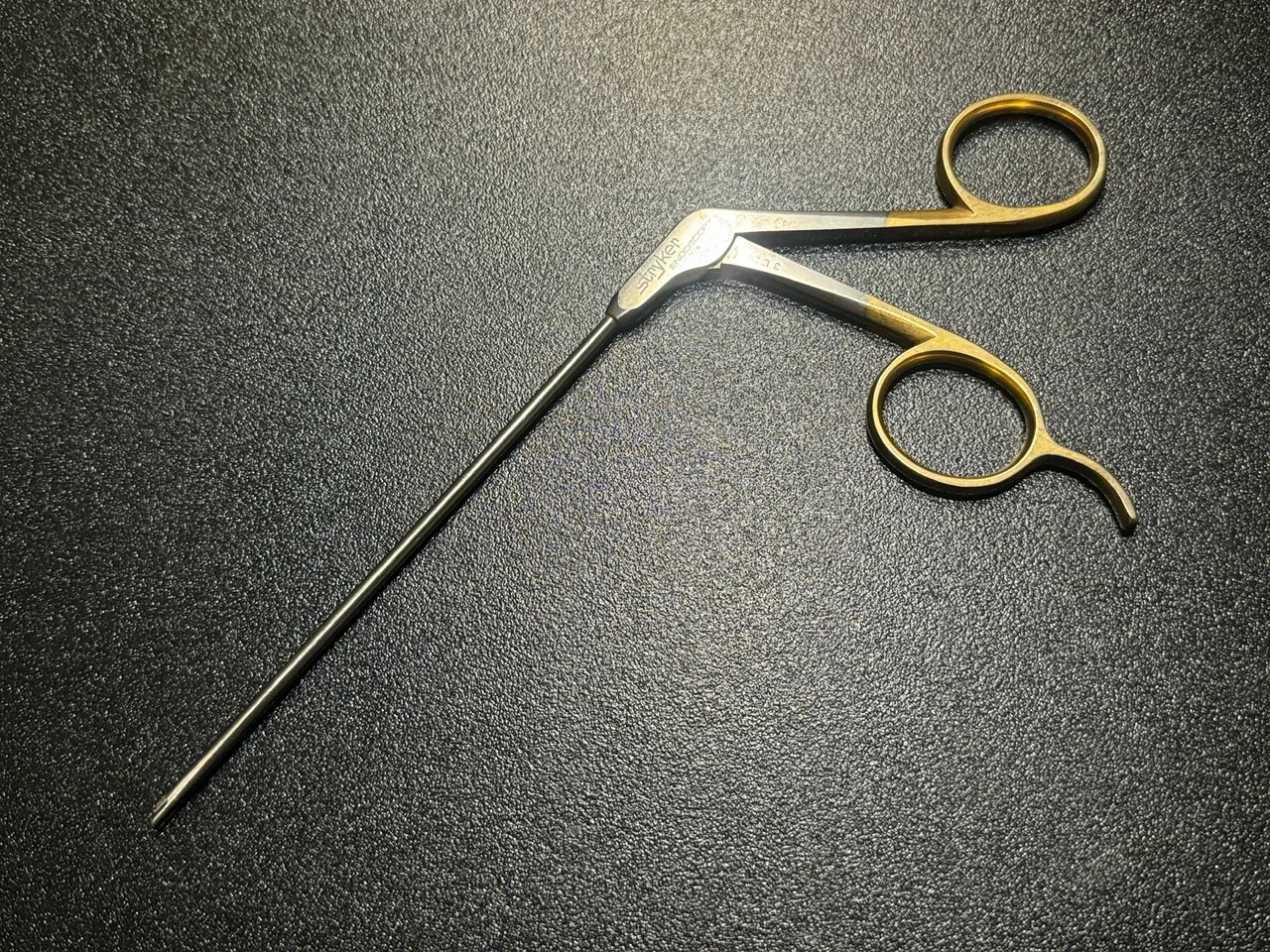 Stryker 242-030-100 Arthroscopic Scoop Jaw Punch – 3.4mm x 125mm Straight Shaft