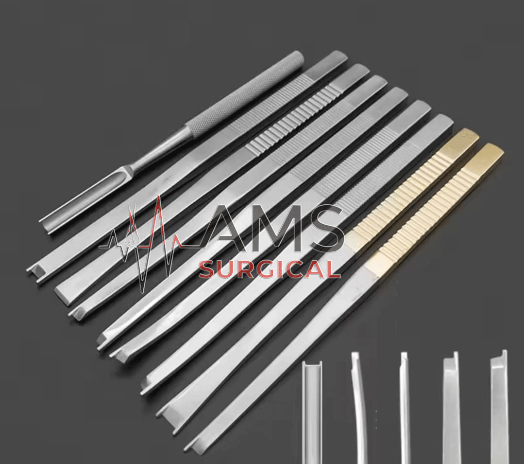 Rhinoplasty Surgery Set Osteotomy Chisels Instruments Set Of 9 Pcs