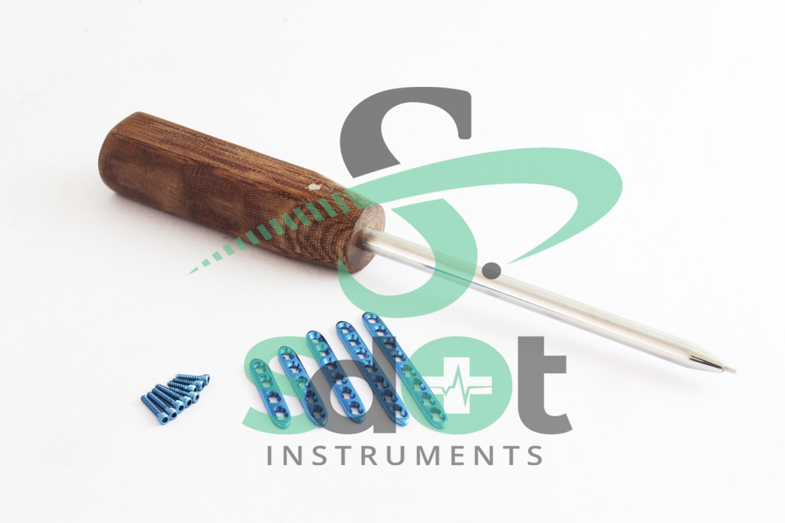 1.5mm LCP (Locking Compression Plate), Screws & Screw Driver Set of 91 PCs SdOt