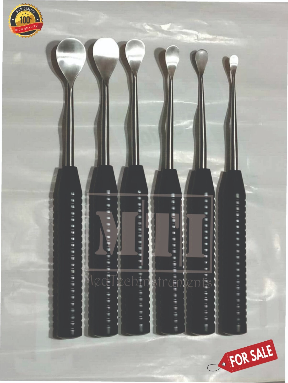 Cobb Elevator 6 Pcs Set Neuro Spine orthopedic Instrument