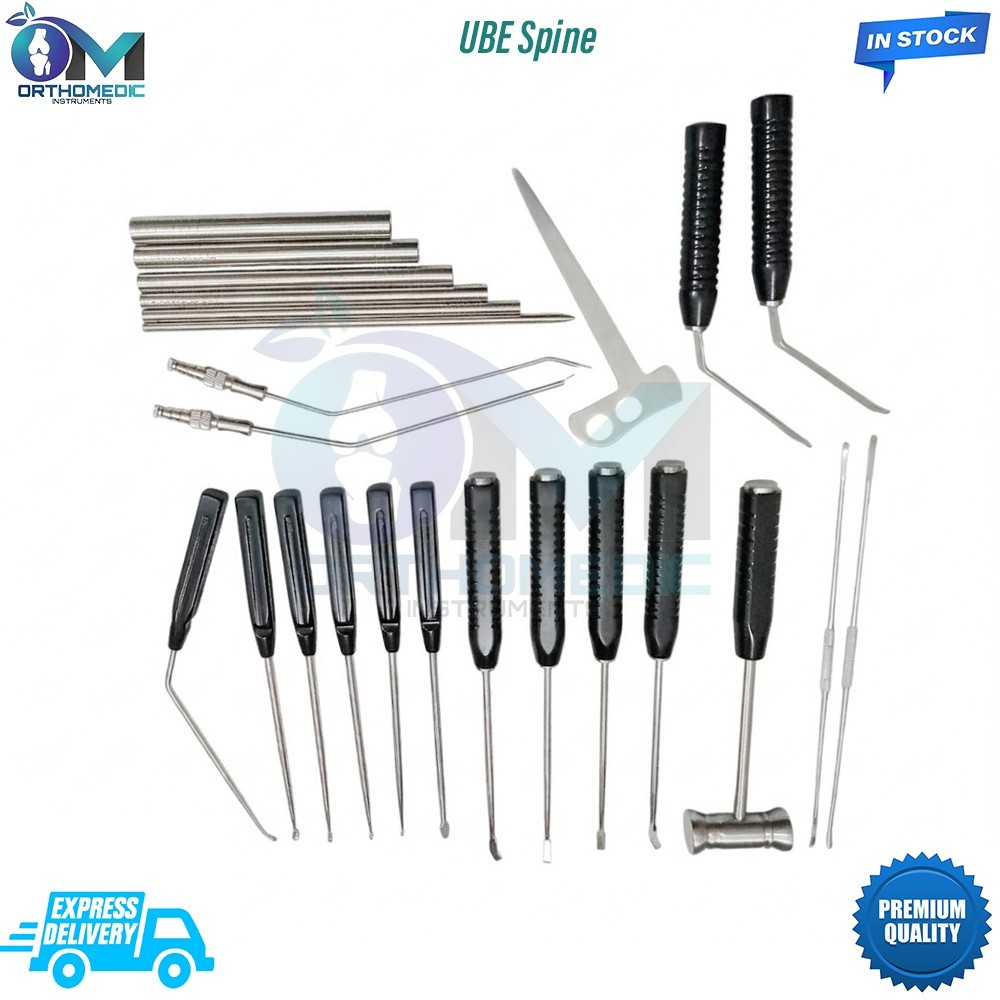 UBE Spine Surgery Instrument Set – Endoscopic Ortho Tools Biportal Kit