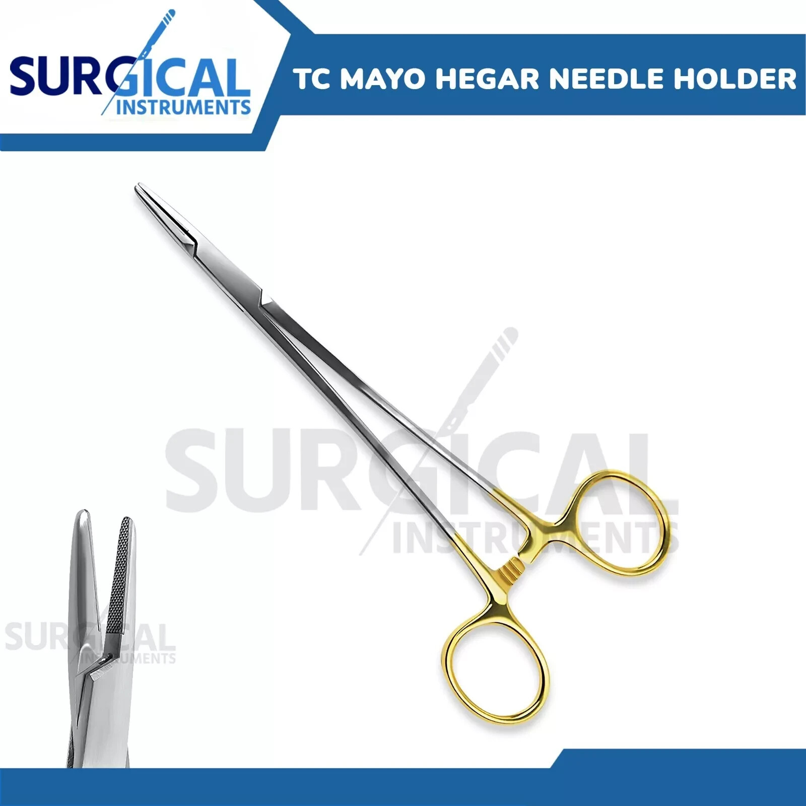 T/C Needle Holder Surgical Dental Veterinary Instruments Stainless German Grade