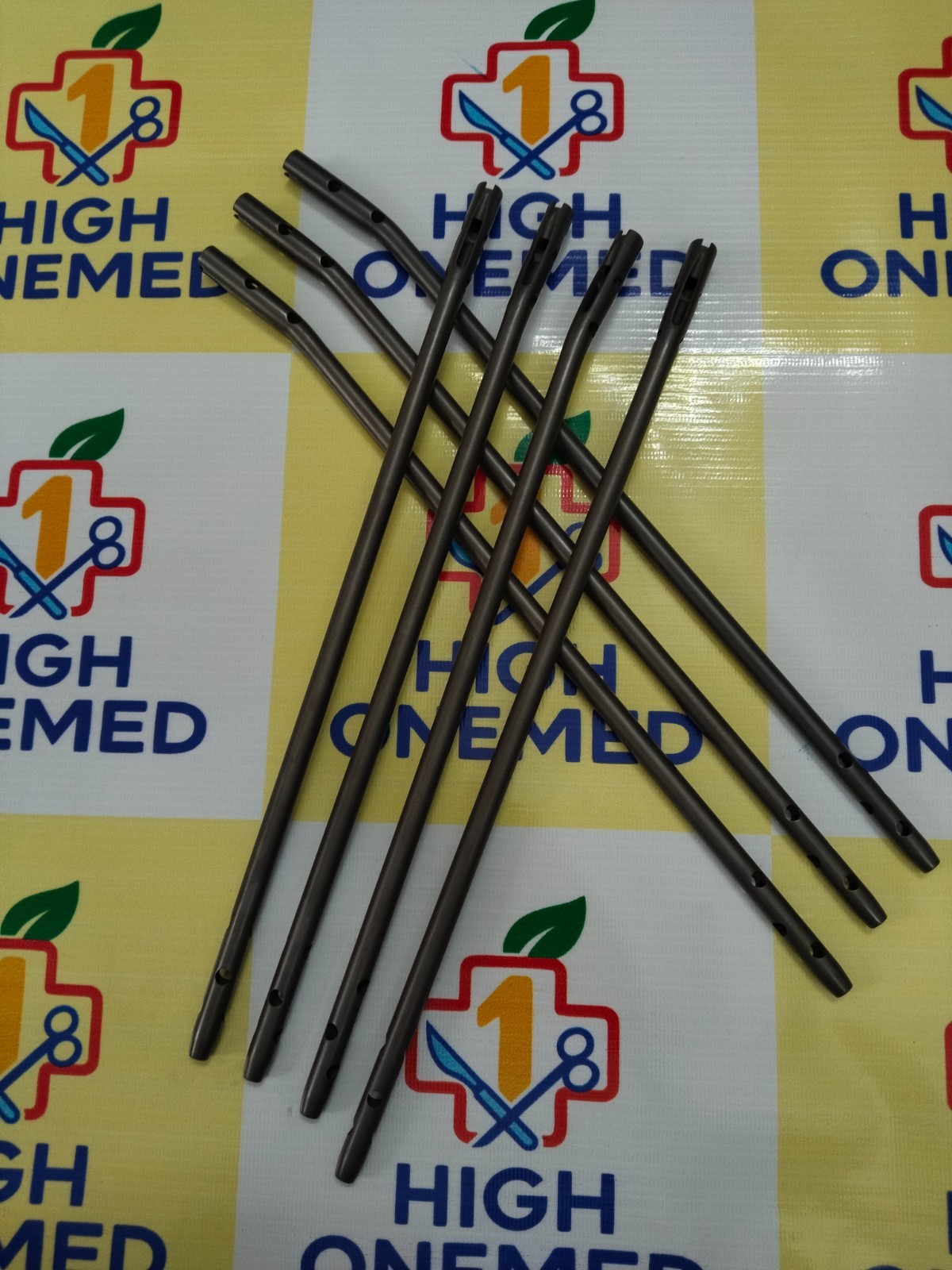 Expert Tibia Nails Dia: 9MM Length: 285/300/315/330/345/360/375MM 7 Pcs Titanium