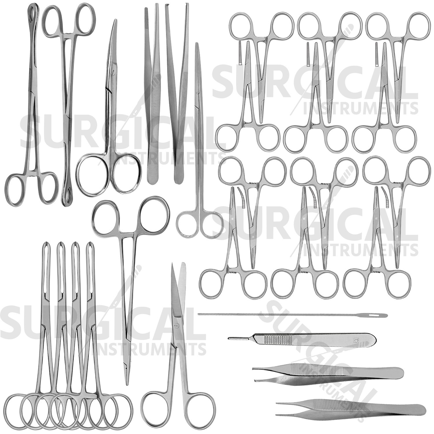 Circumcision Set Surgical Gynecology Instruments – Set of 28 Pcs German Grade