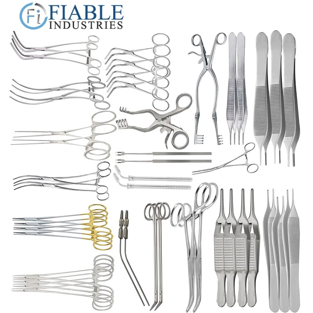Vascular Surgery Set of 52 Pieces High quality Surgical Instruments