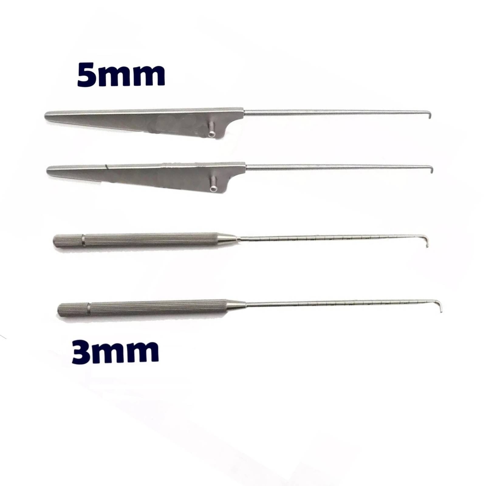 set of 4 pcs Arthroscopy Probe 3mm & 5mm New Arthroscopic instruments