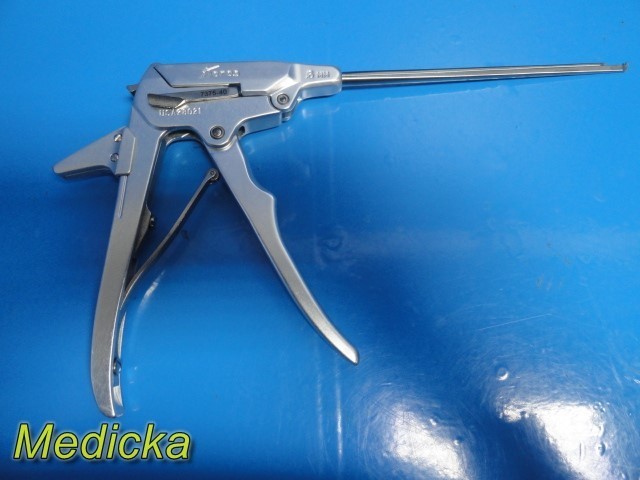 Koros 7375-40 Osteo Punch 0.6mm 40° Angled Orthopedic Rongeur ~ 39105
