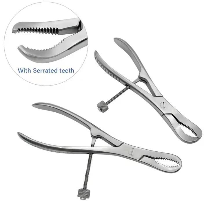 Bone Holding Forceps Orthopedic Reposition Grasping Plier Surgical Instrument