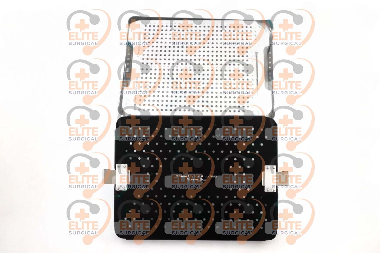 3.5mm Locking & Cortical Screws Box Rack, Sterilization Case Almunium