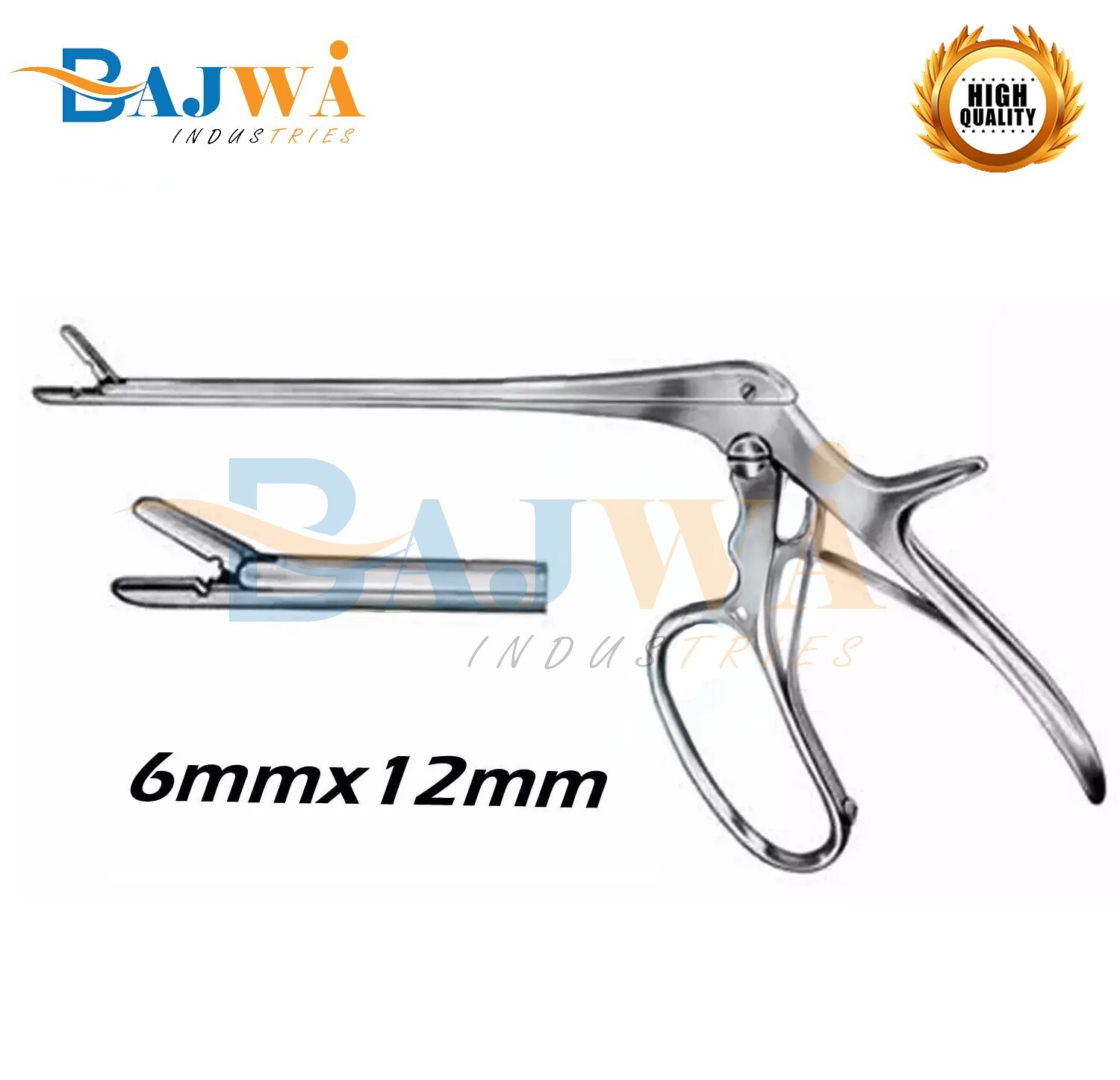 Ferris Smith Cup RONGEURS 6X12 Straight SURGICAL Instrument 21cm