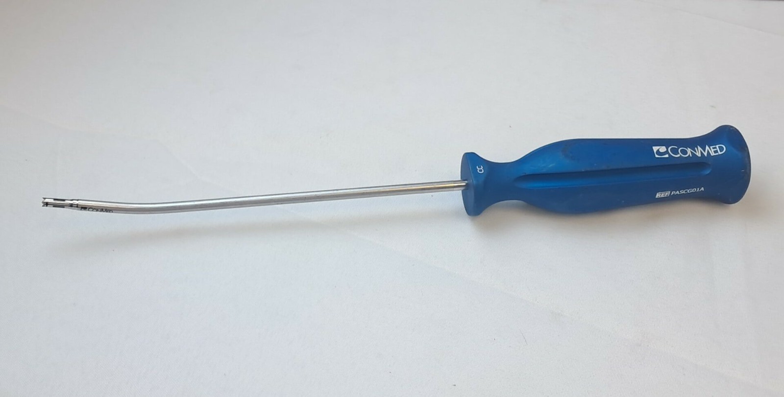 ConMed PASCG01A Paradigm ClickLok Guide Curved Crown 11-3/4″