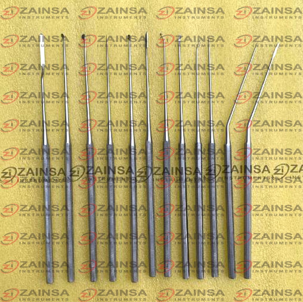 Shea Ear Operation Micro Repositor Set of 12 Pcs Surgical ENT Instruments Set