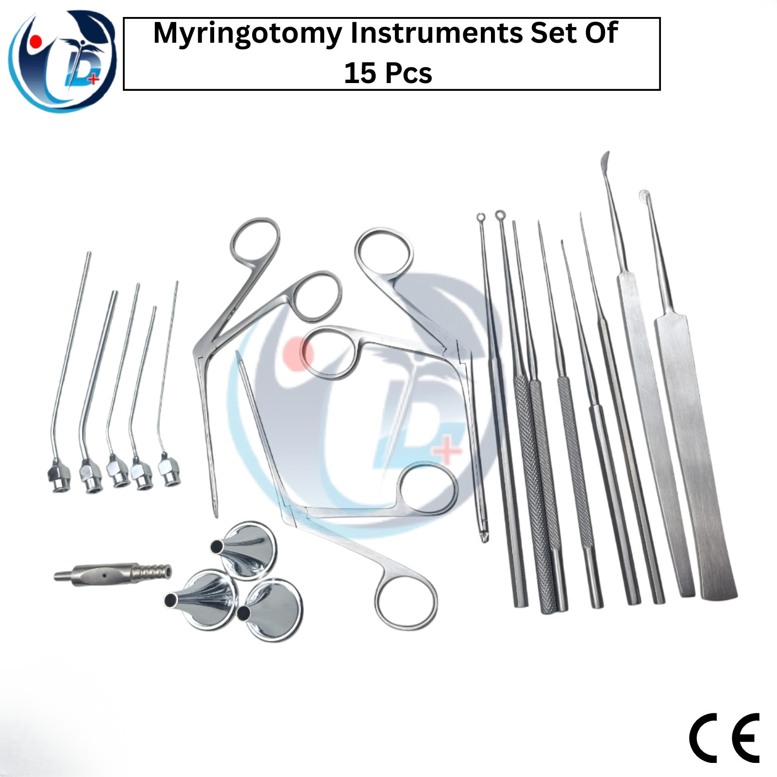 Myringotomy Instruments Set Of 15 Instruments For ENT Myringoplasty Surgical