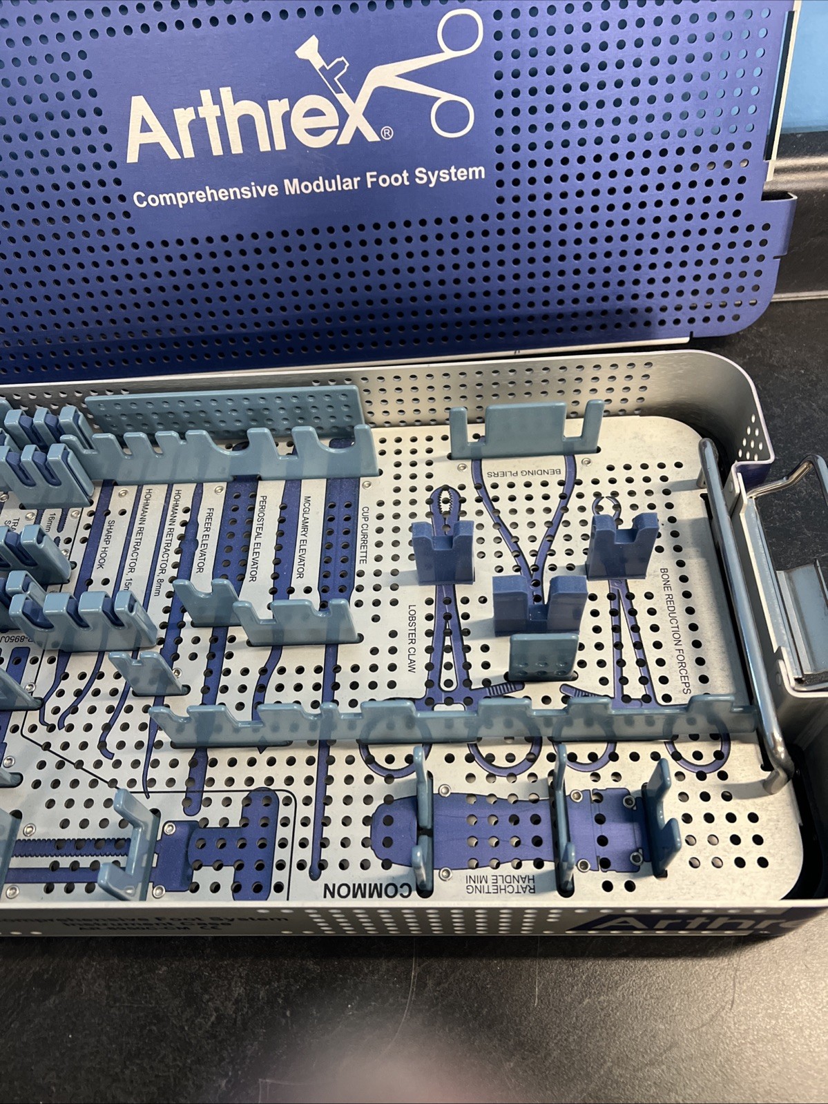 Arthrex AR-8950C-CM Comprehensive Foot System Instrument Case