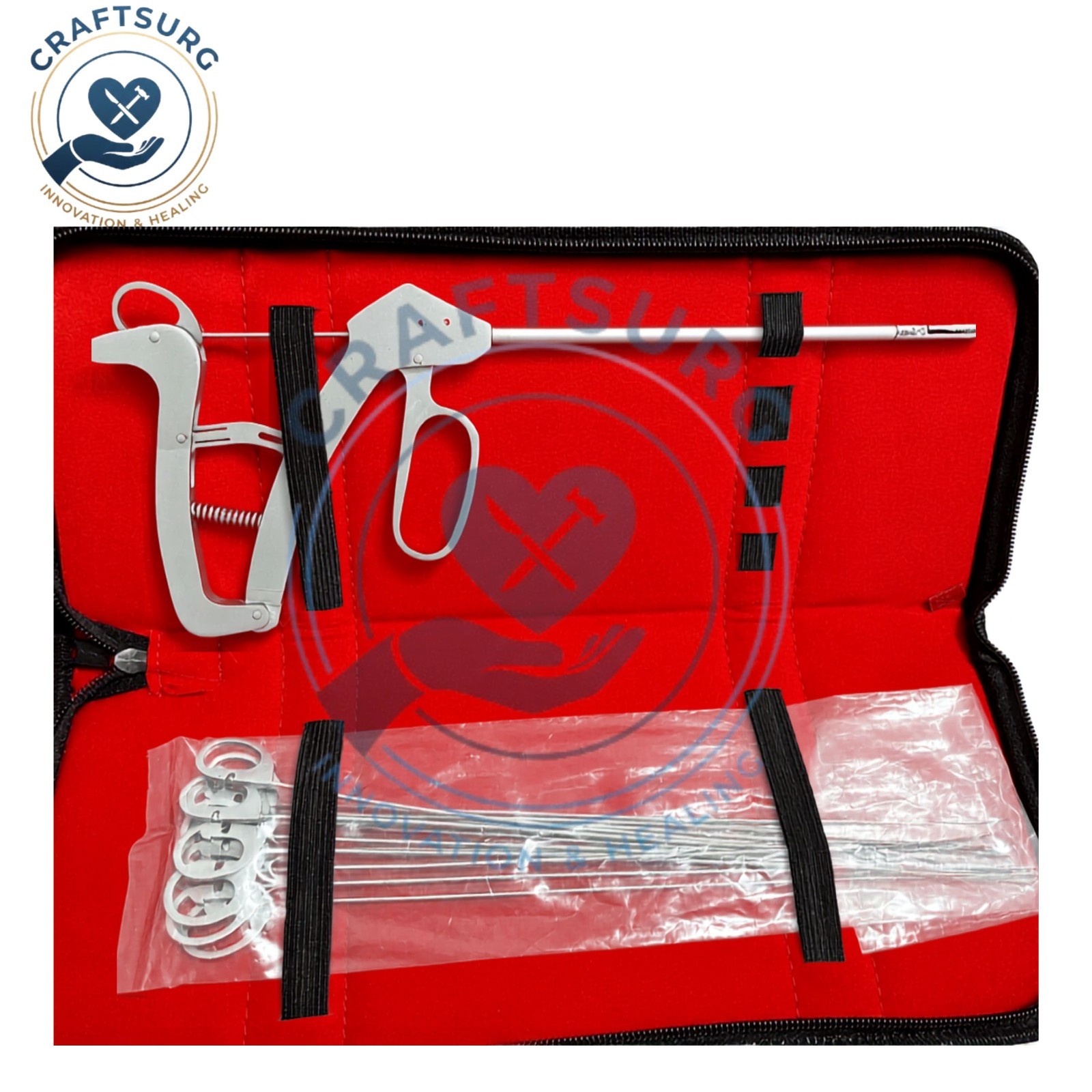 Arthrex AR-12990 knee scorpion suture passer with 6 needles arthroscopy surgical