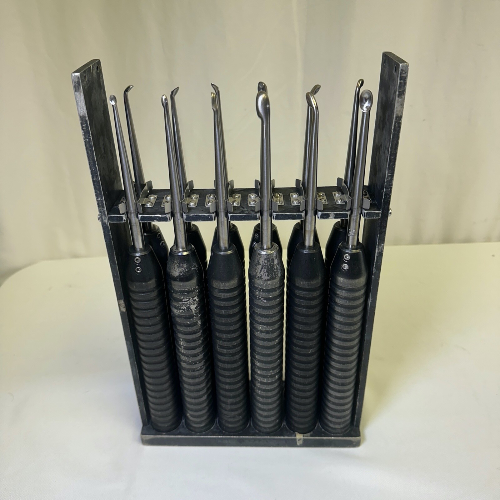 Codman Karlin XL Magnum Cup Curette Set of 12 Neurology Spine