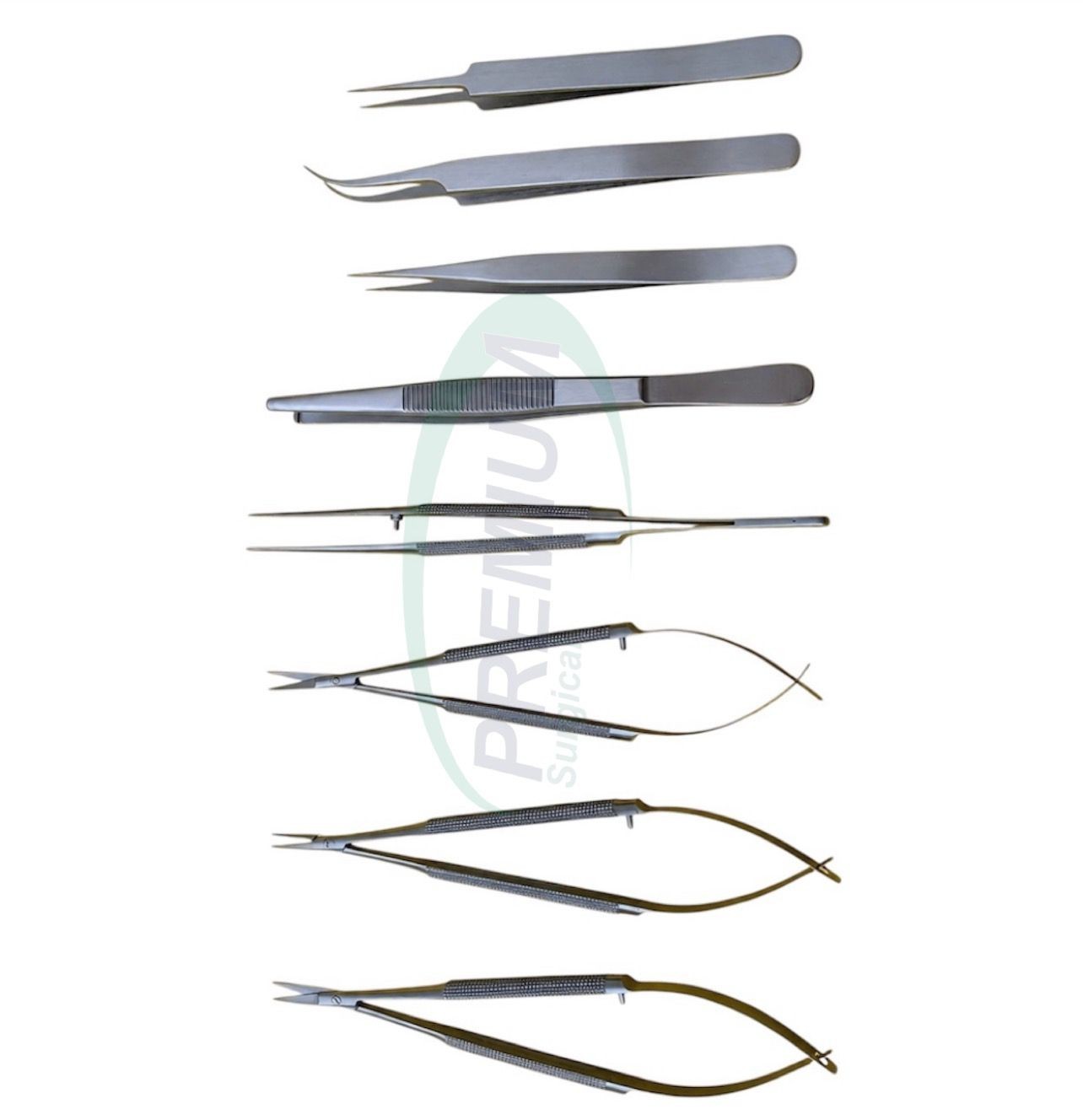 Hand Surgery Basic Set of Micro Surgical Instruments, With case Microsurgery Set