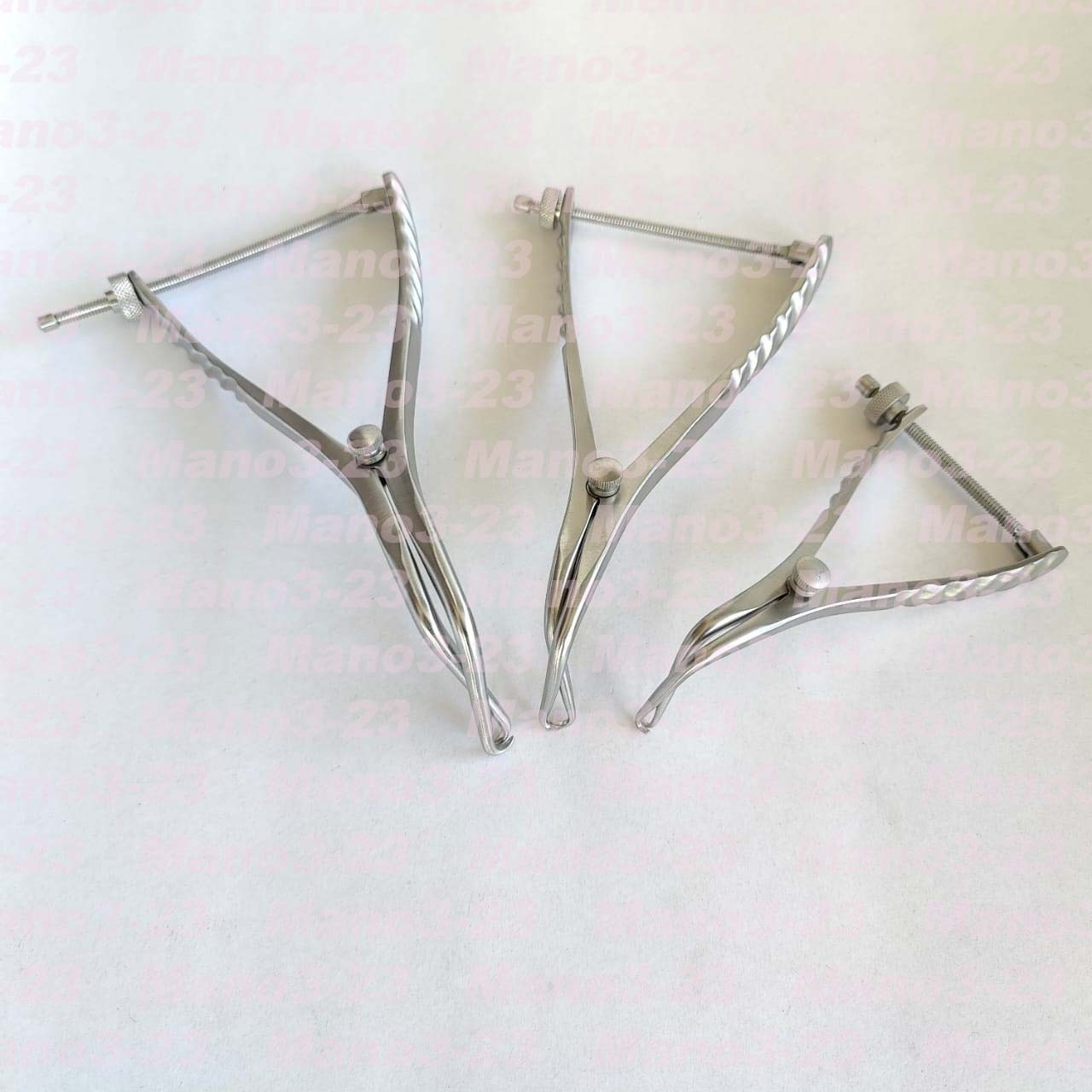 Stifle Distractors 3 Pcs Set with Spinlock 13cm,19cm,21cm Orthopedic Instruments